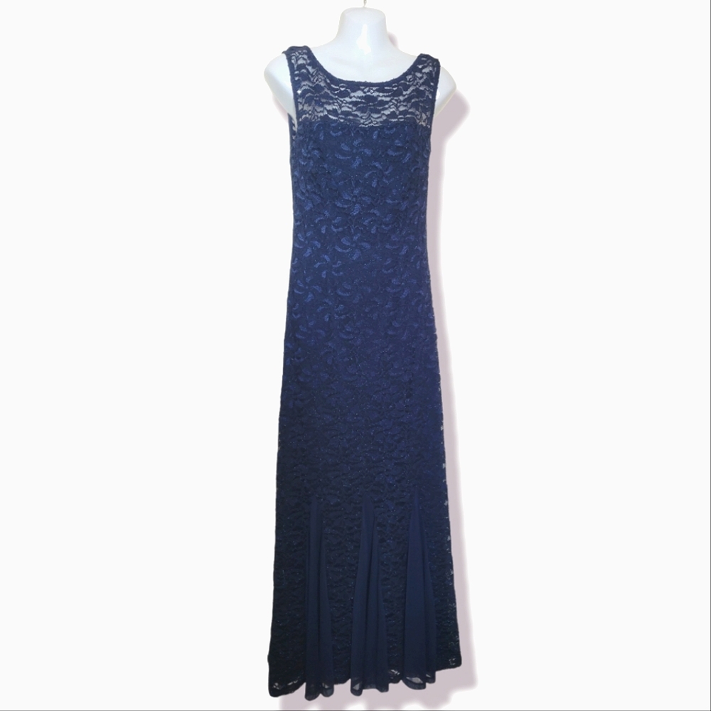 ONYX Nite Floral Lace Dress